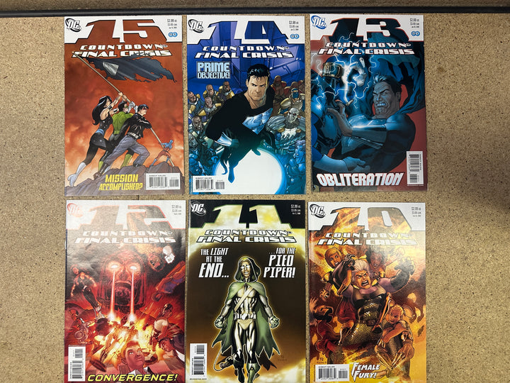 Countdown #1-51 complete + O VF/NM average full run 2007