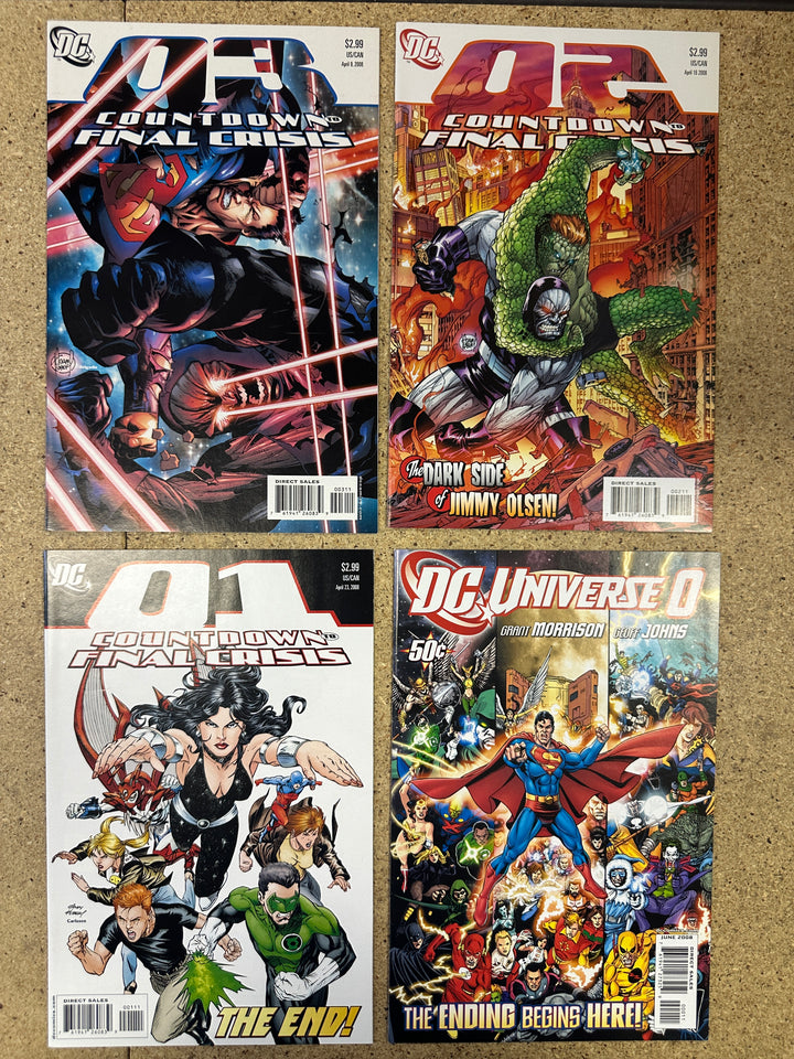 Countdown #1-51 complete + O VF/NM average full run 2007