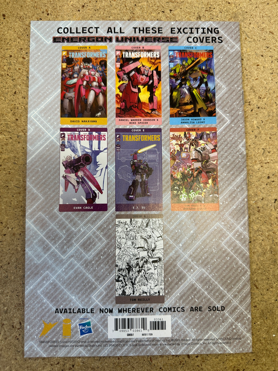 Energon Universe 3rd Anniversary Variants Complete Set
