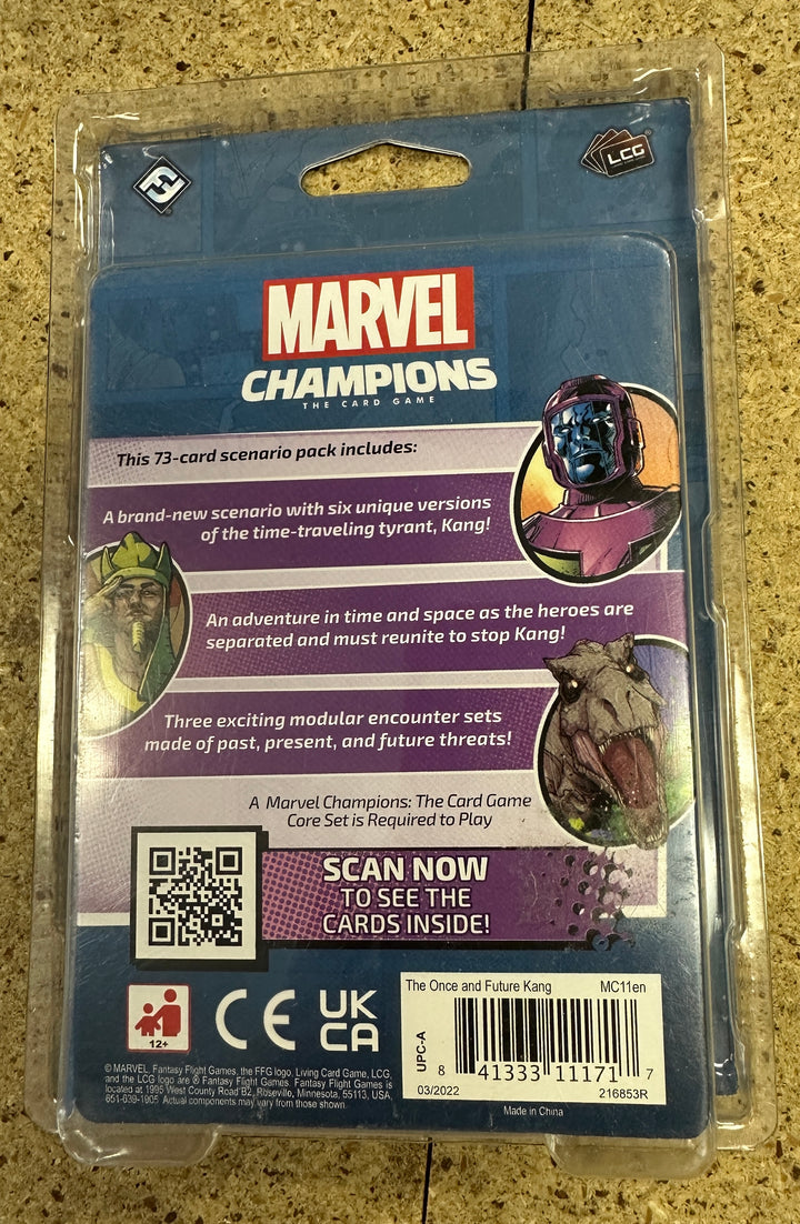Marvel Champions Once &amp; Future Kang Scenario Pack Sealed