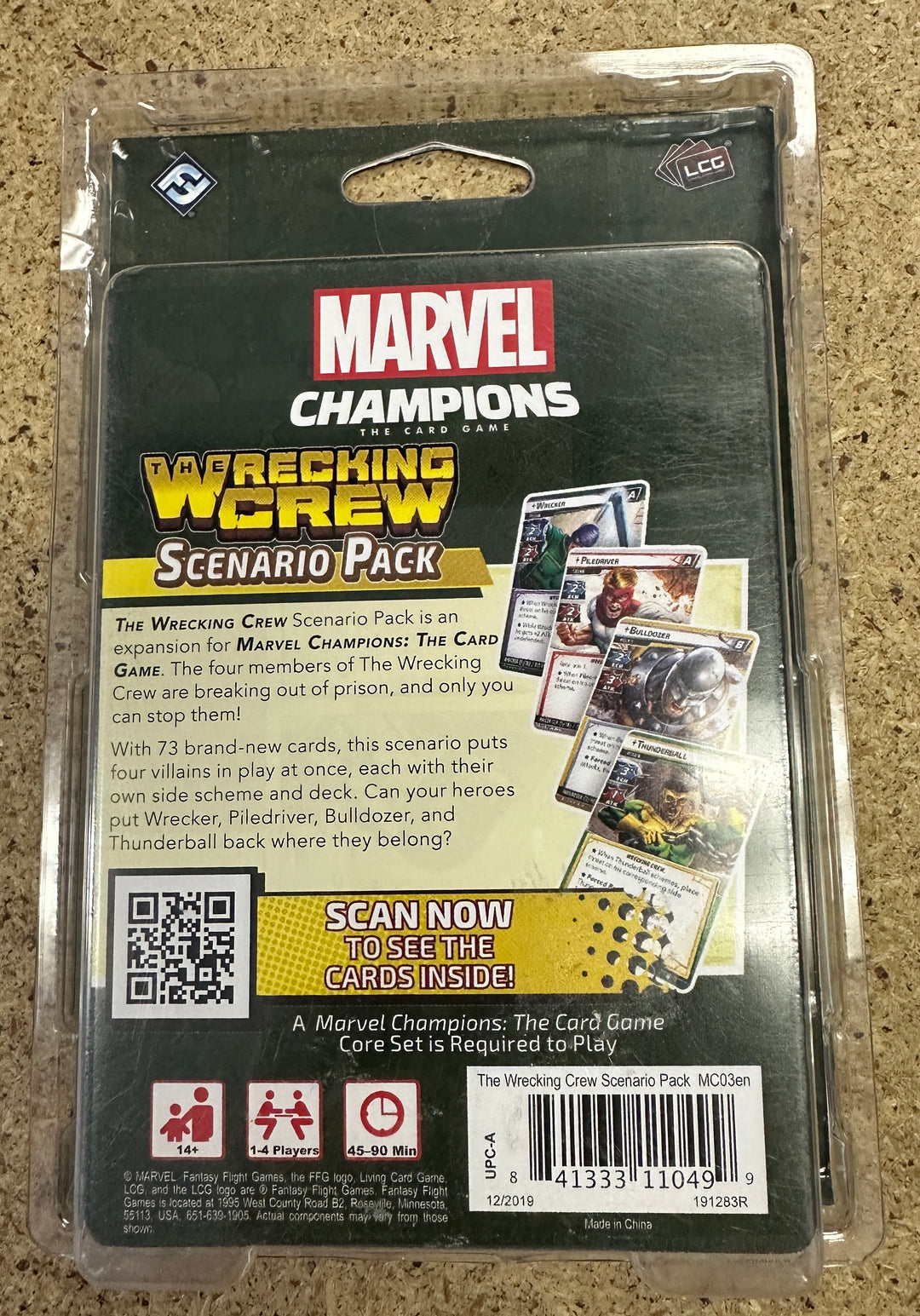 Marvel Champions Once &amp; Future Wrecking Crew Scenario Pack Sealed