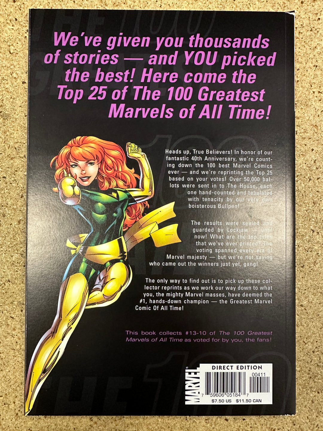 The 100 Greatest Marvels of All Time 