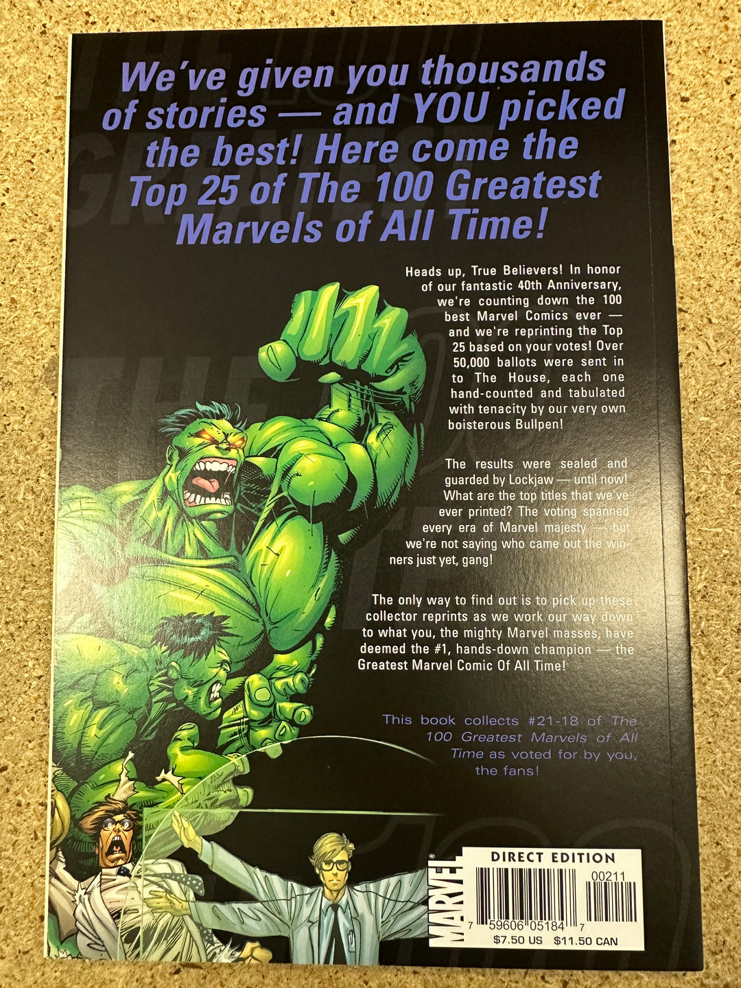 The 100 Greatest Marvels of All Time 