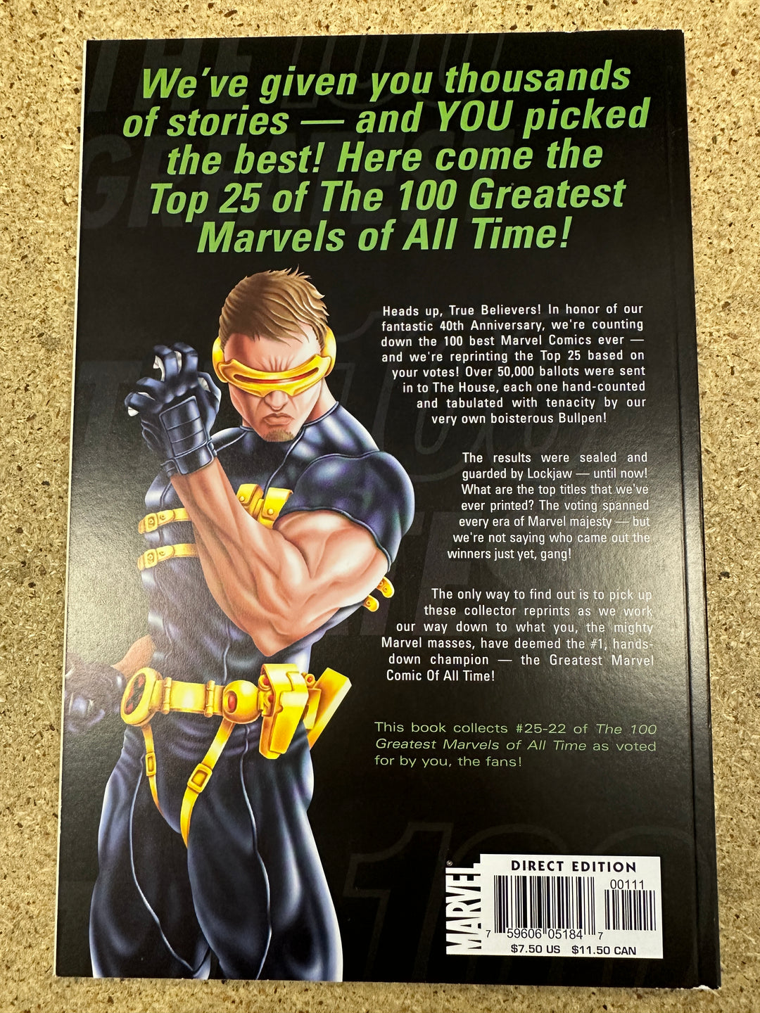 The 100 Greatest Marvels of All Time 