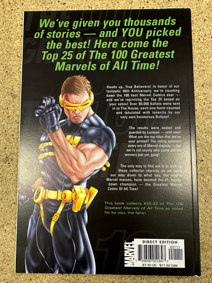 The 100 Greatest Marvels of All Time 