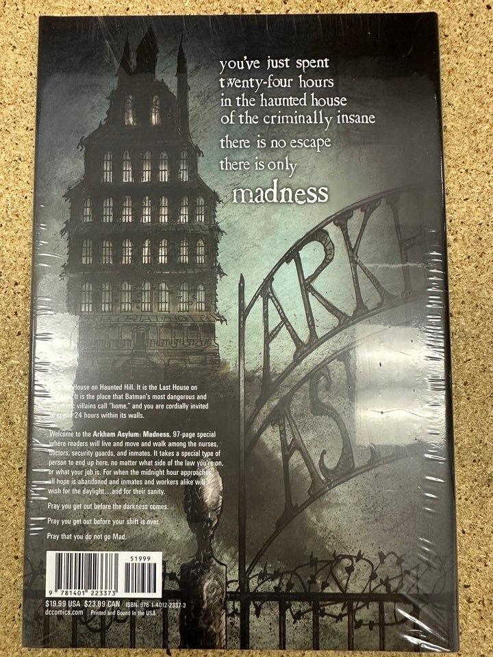 Arkham Asylum: Madness by Sam Keith Sealed HC