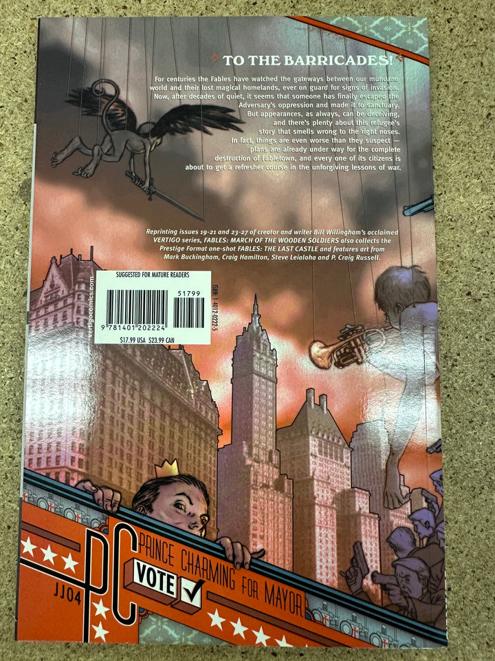 Fables: March of The Wooden Soldiers Vol 4 TPB