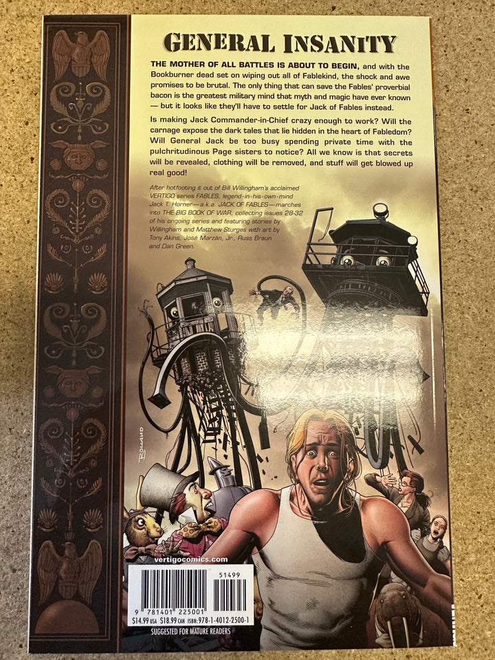 Jack of Fables Vol 6 the Big Book of War