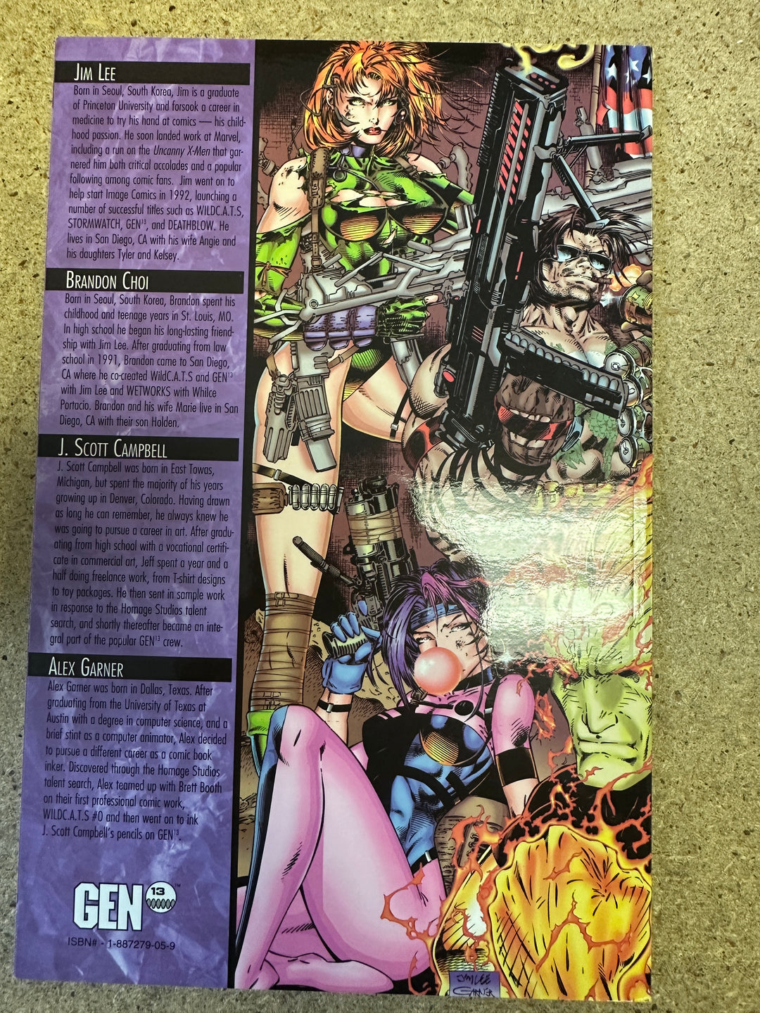 Gen 13 1994 Mini Series Image Comics TPB