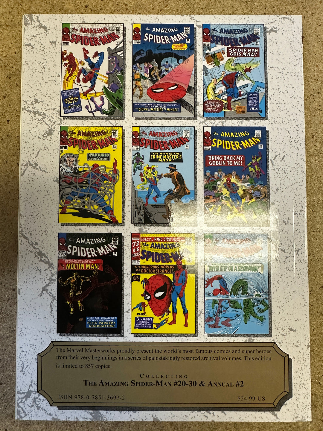 Marvel Masterworks Vol 