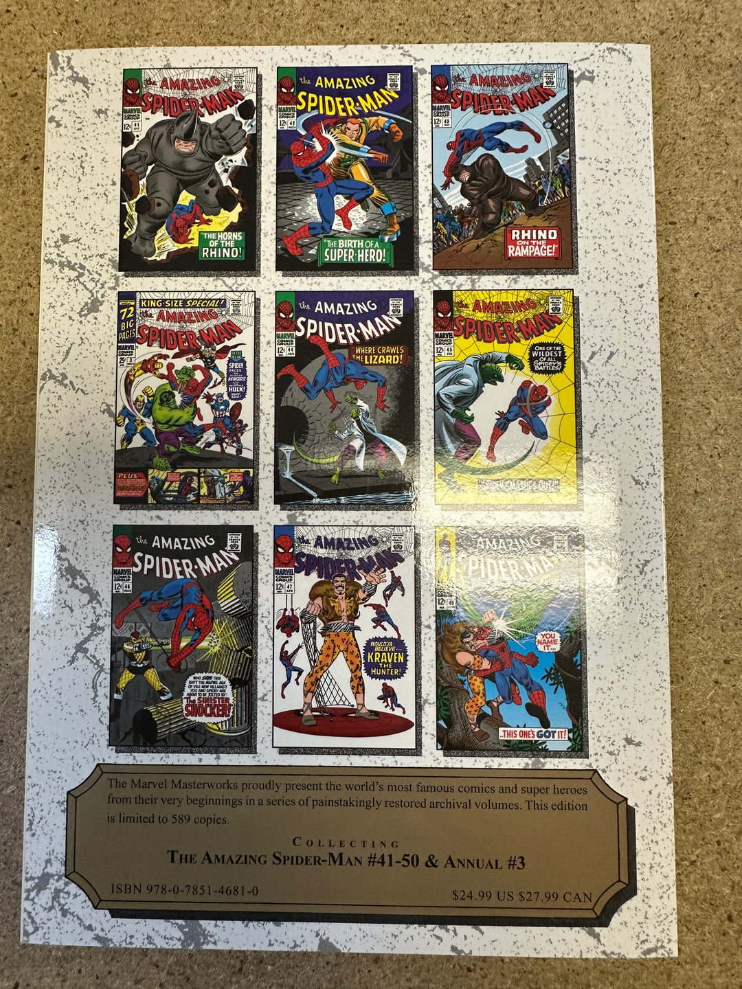 Marvel Masterworks Vol 