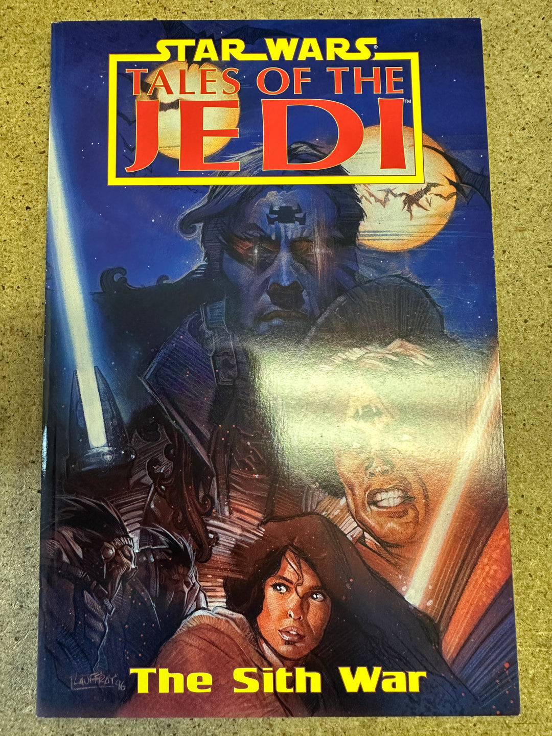Star Wars Tales of the Jedi the Sith War 1996 Vintage TPB !st Print