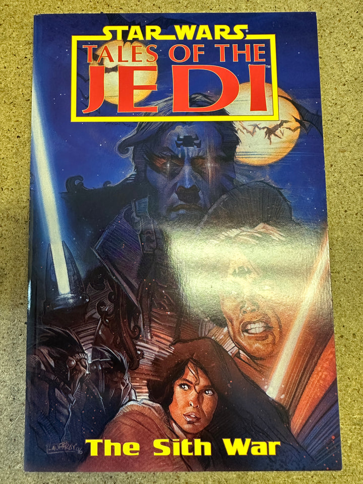 Star Wars Tales of the Jedi the Sith War 1996 Vintage TPB !st Print