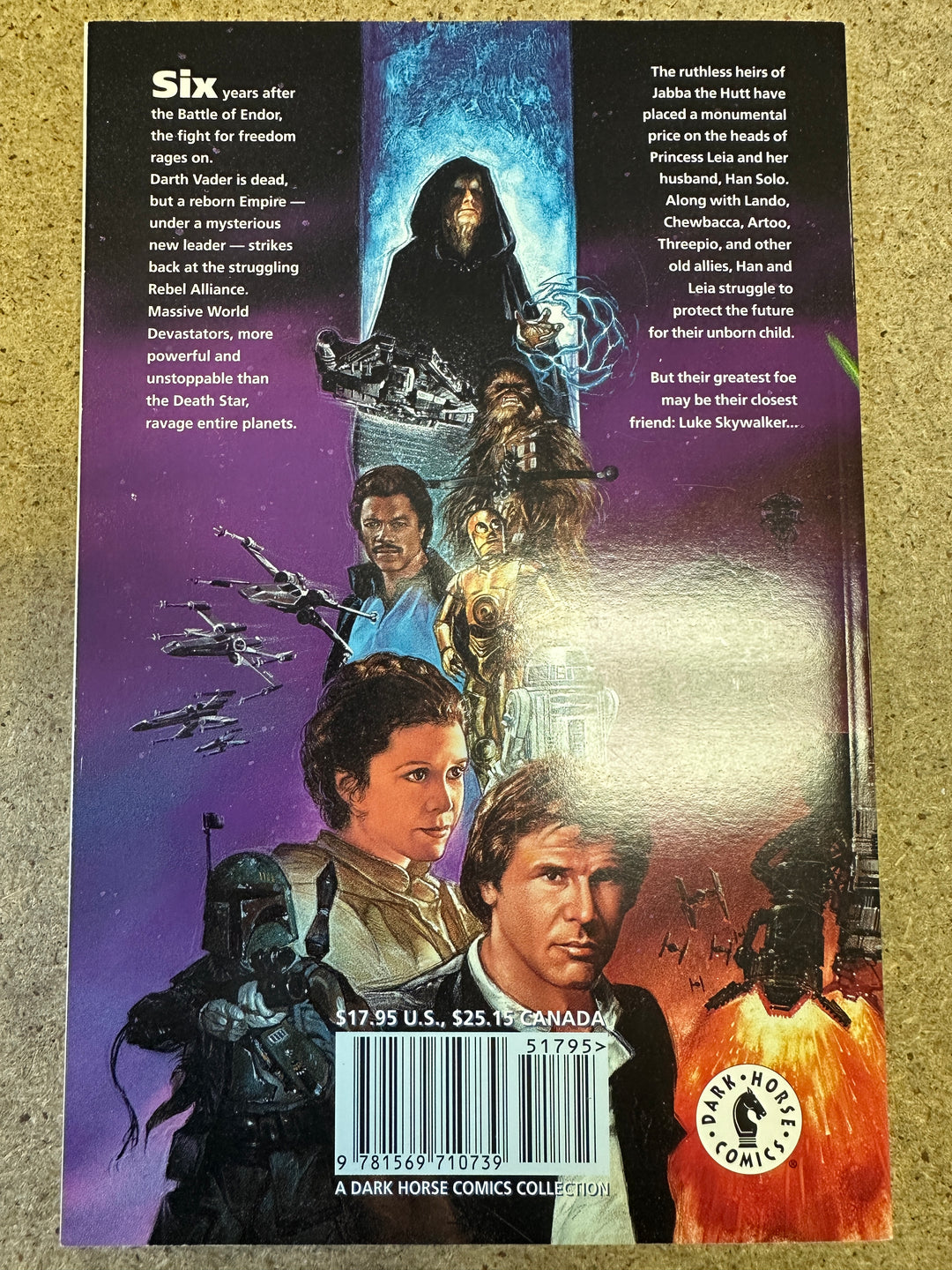 Star Wars Dark Empire 1991 TPB