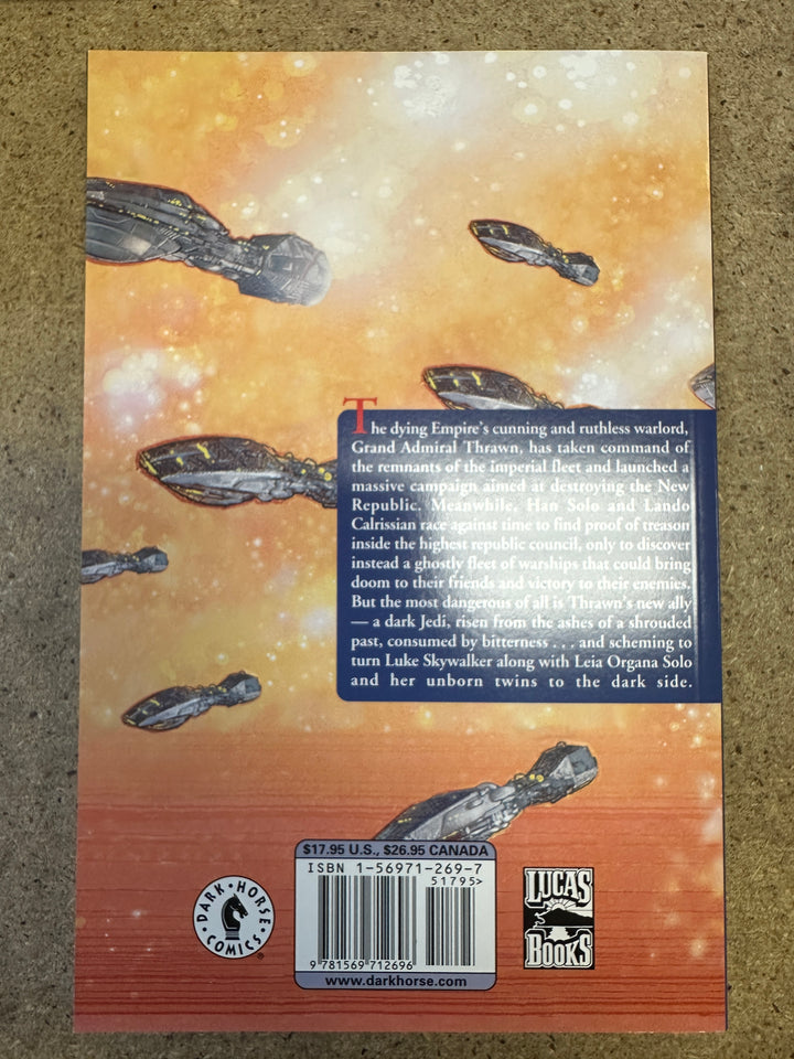 Star Wars Dark Force Rising 1998 TPB 1st Printing