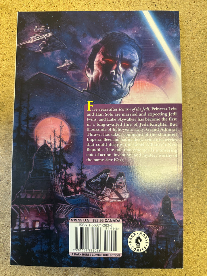 Star Wars Heir to the Empire 1996 TPB 1st Print
