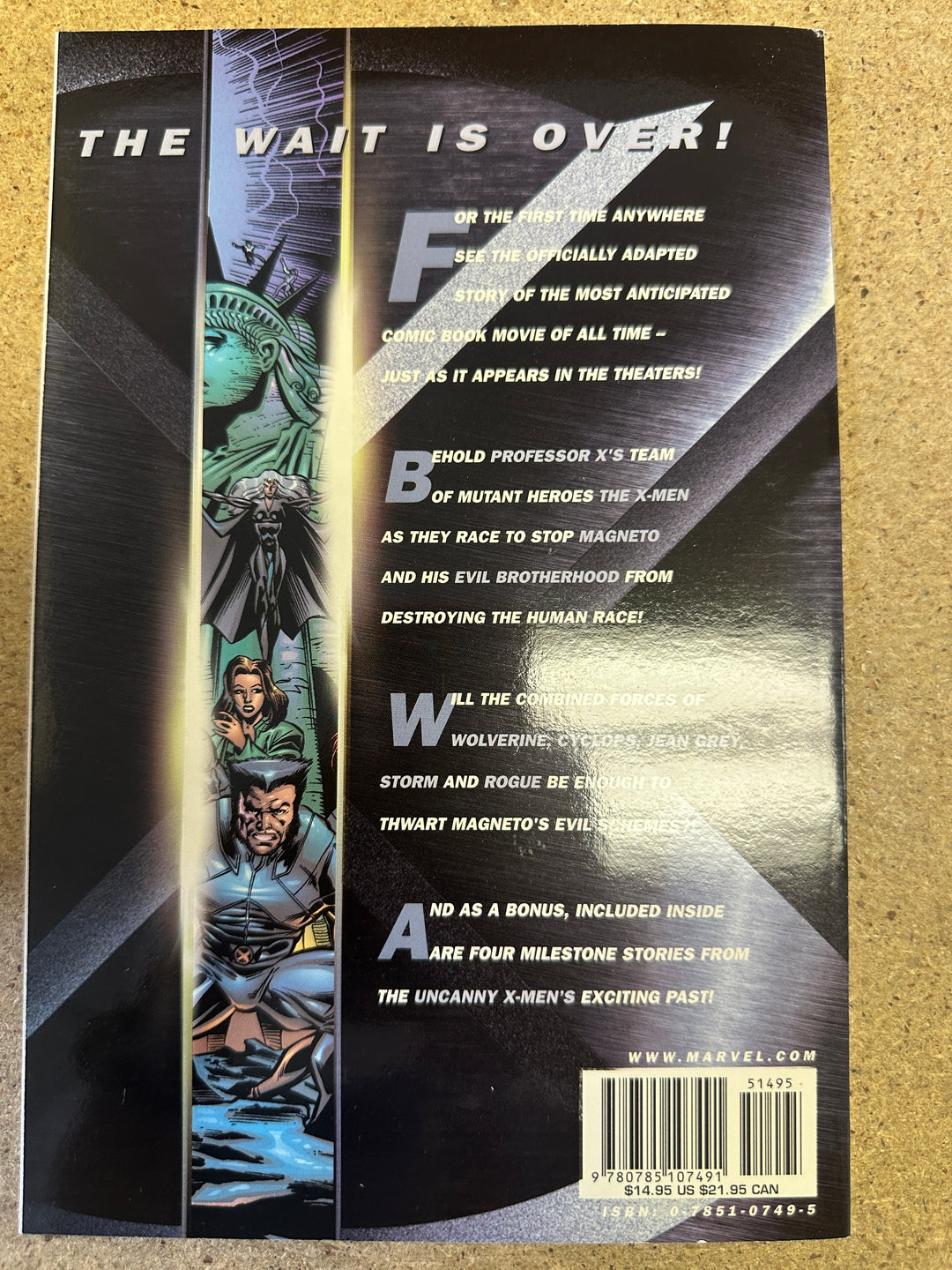 Marvel Comics: X-Men The Movie 2000 TPB