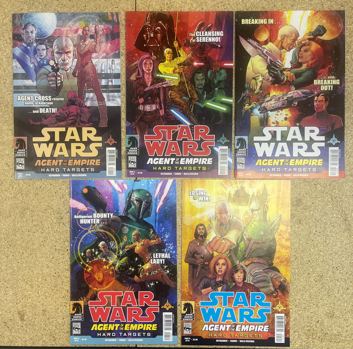 Star Wars Agent of the Empire Hard Targets #1-5
