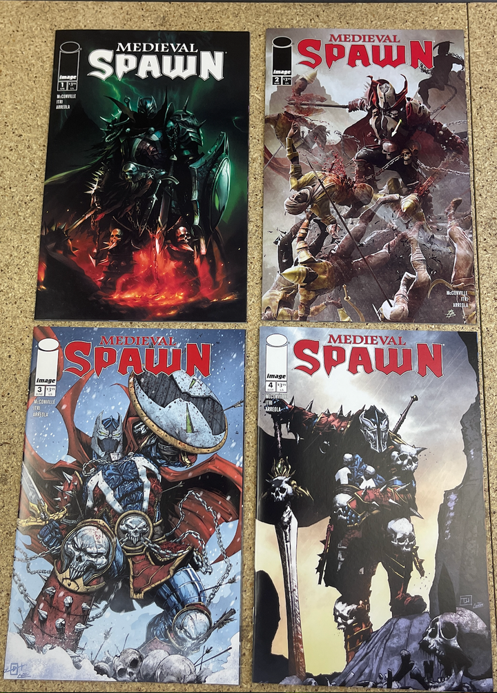 Medieval Spawn #1-4