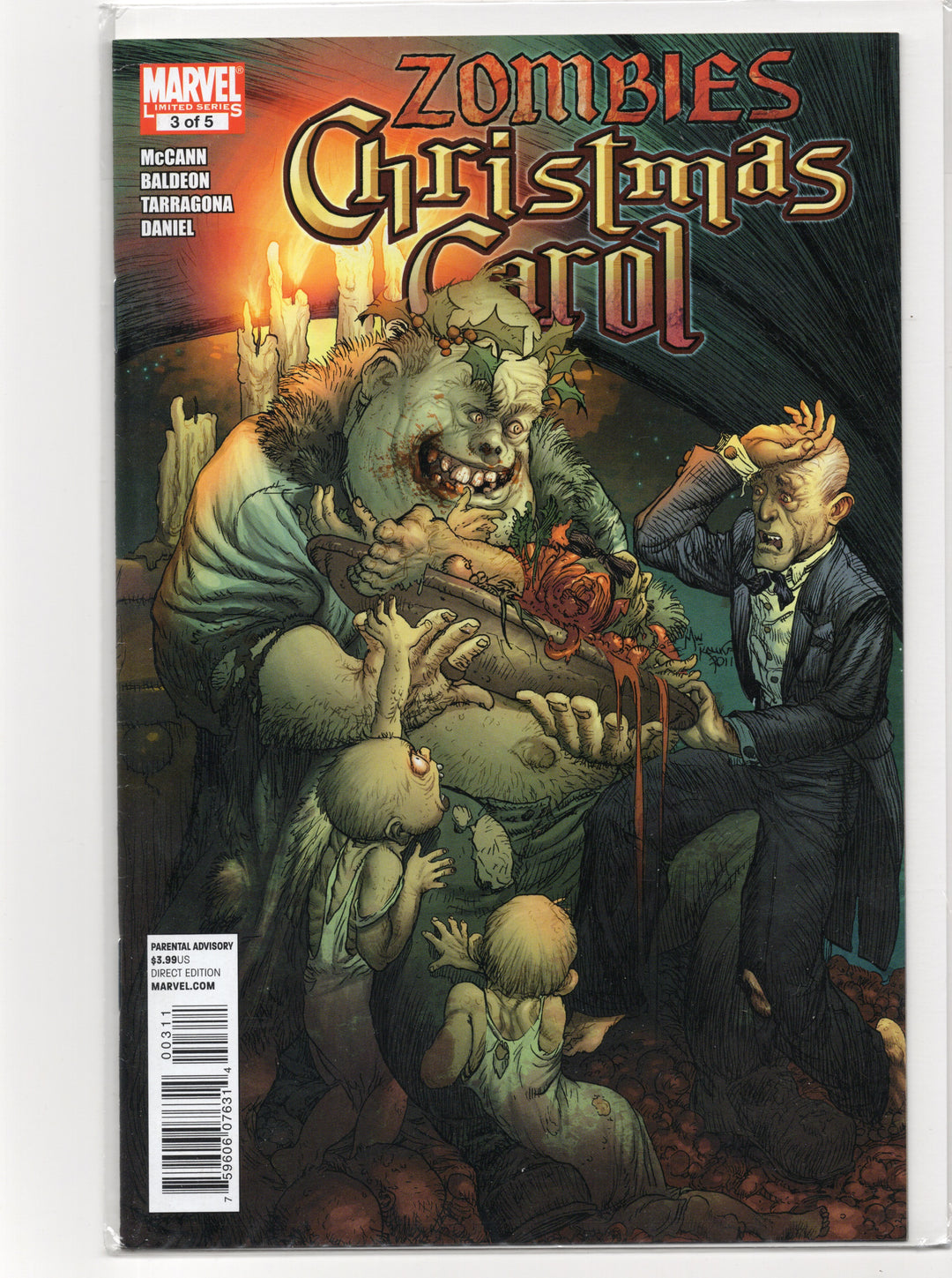 Zombies Christmas Carol: #1-5 Complete Set