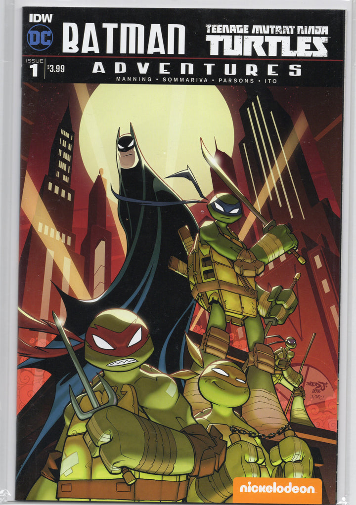 Batman Teenage Mutant Ninja Turtles Adventures Complete Set #1-5