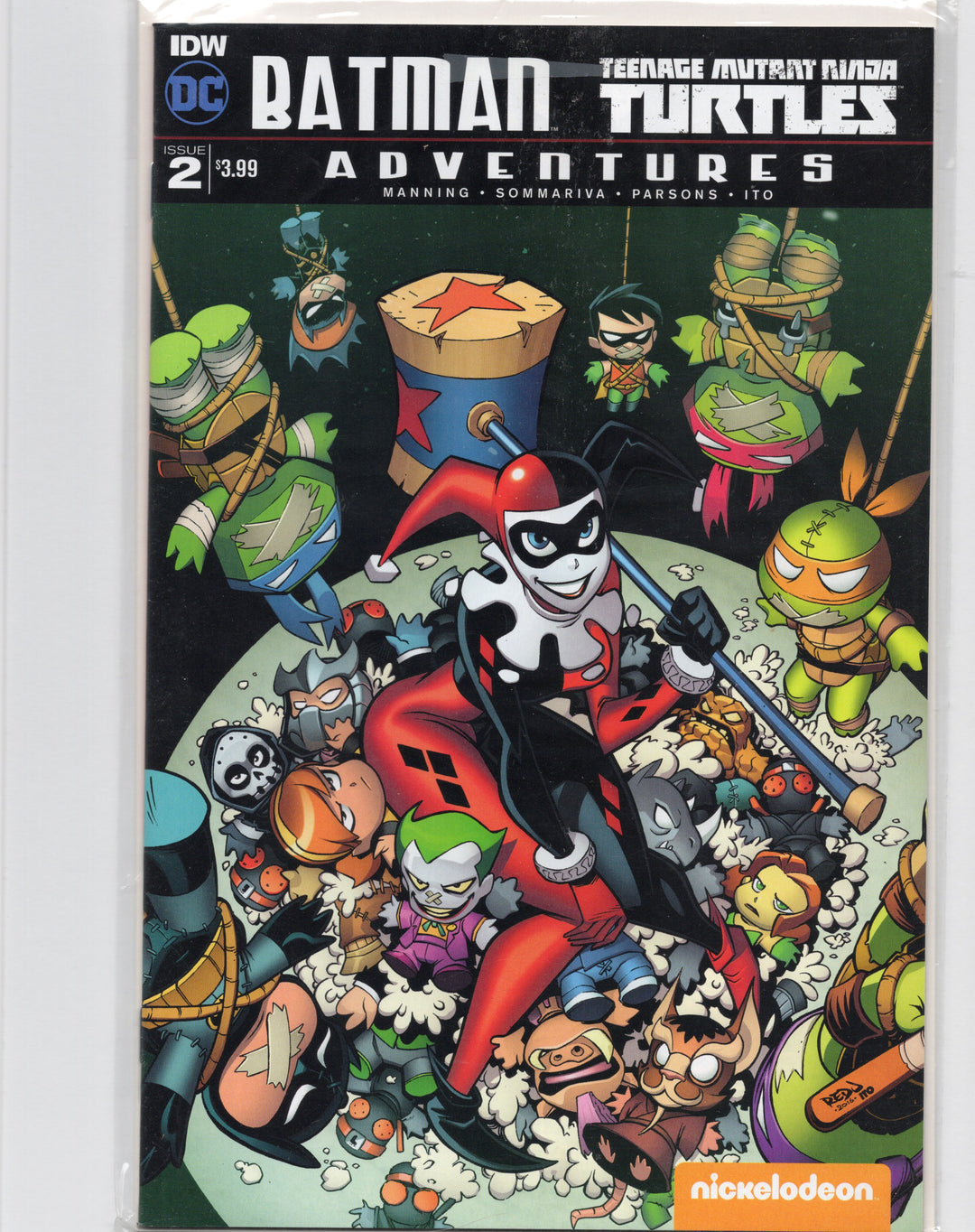 Batman Teenage Mutant Ninja Turtles Adventures Complete Set #1-5