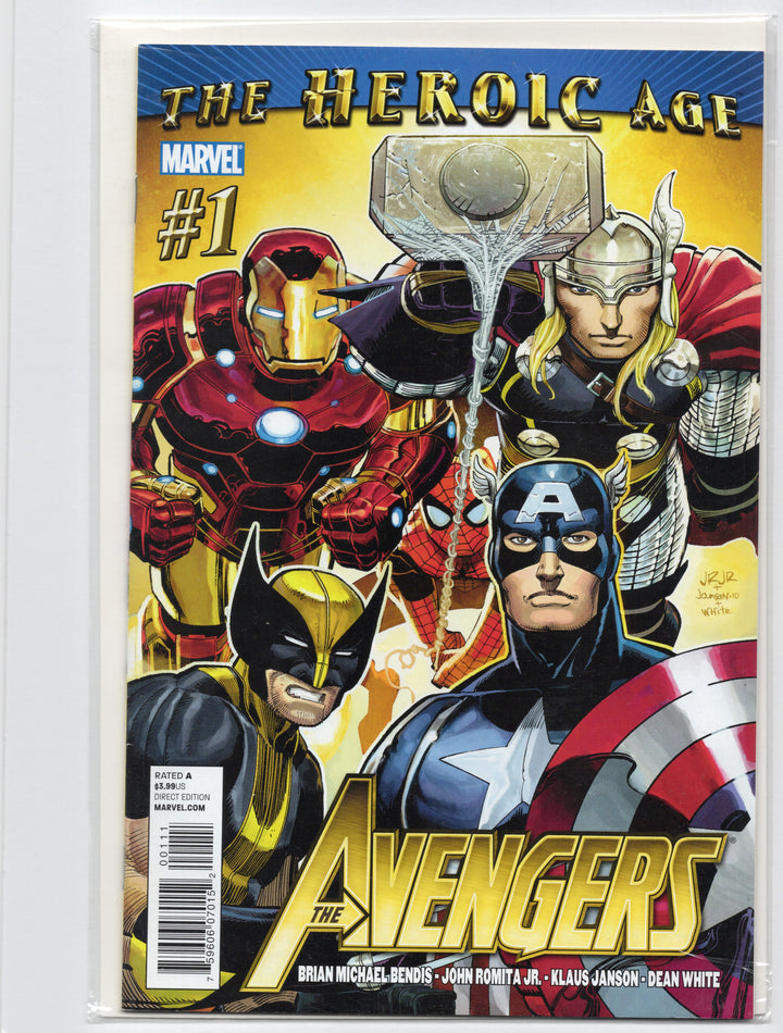 Avengers The Heroic Age #1-6 Complete Set