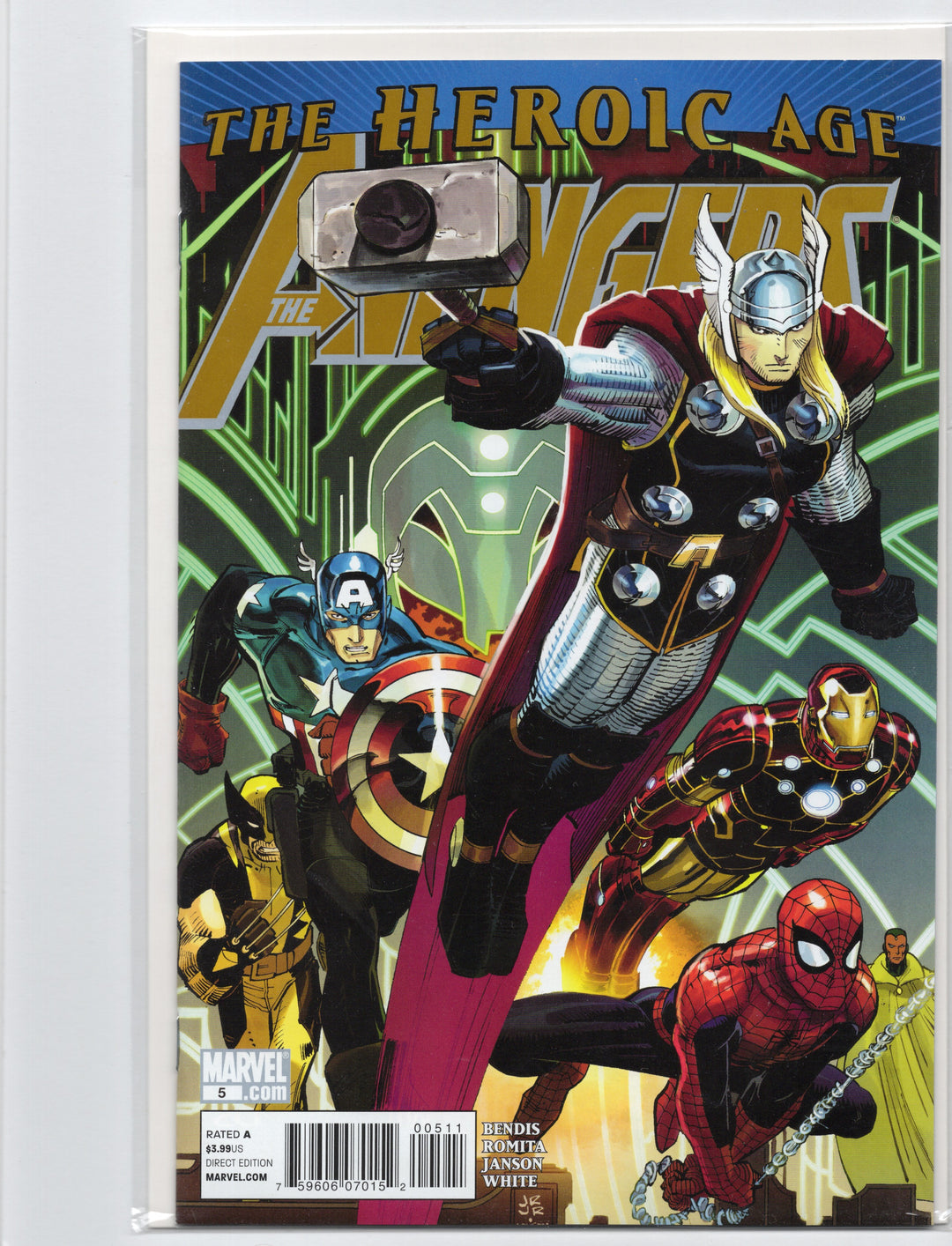 Avengers The Heroic Age #1-6 Complete Set