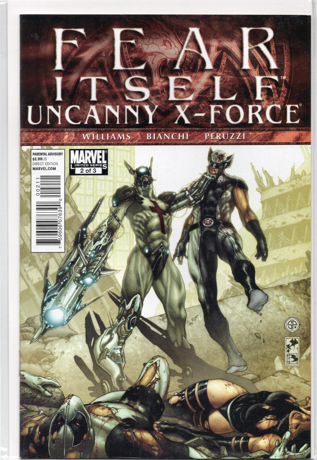 Fear Itself Uncanny X-Force #1-3 Complete Set