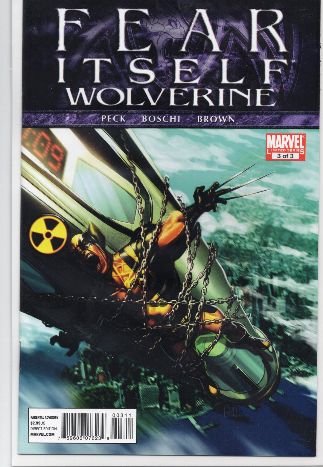 Fear Itself Wolverine #1-3 Complete