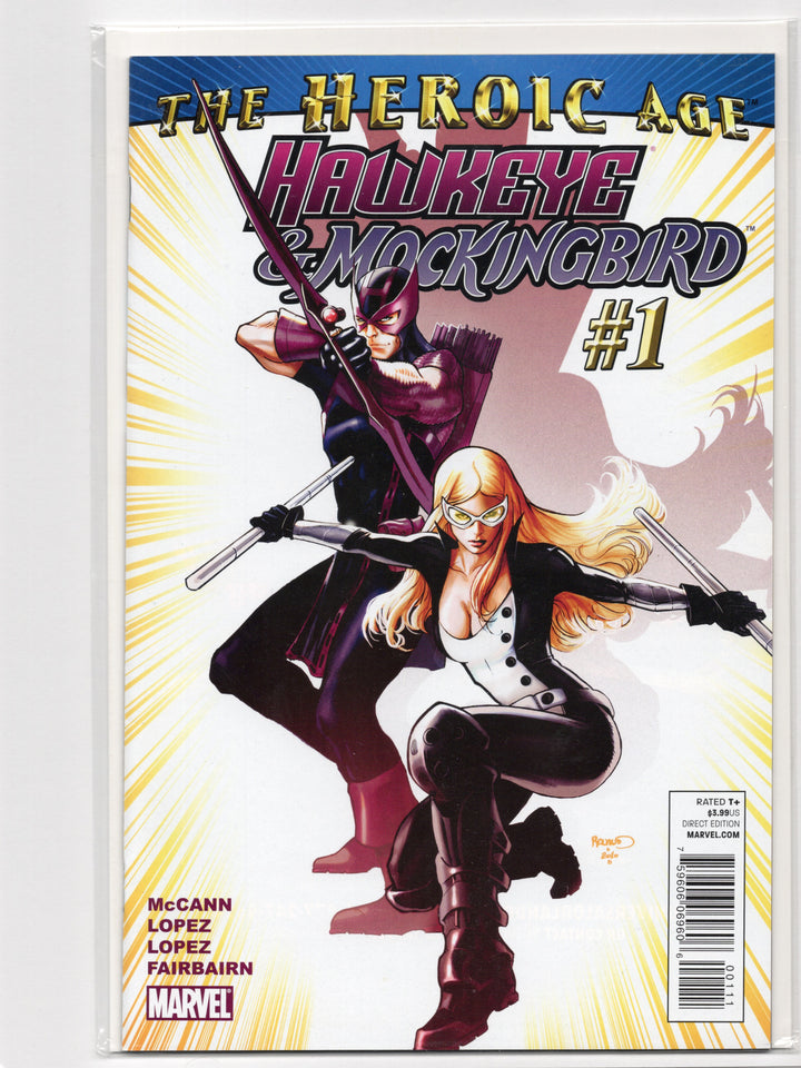 Hawkeye & Mocking Bird Heroic Age #1-6 Complete Set