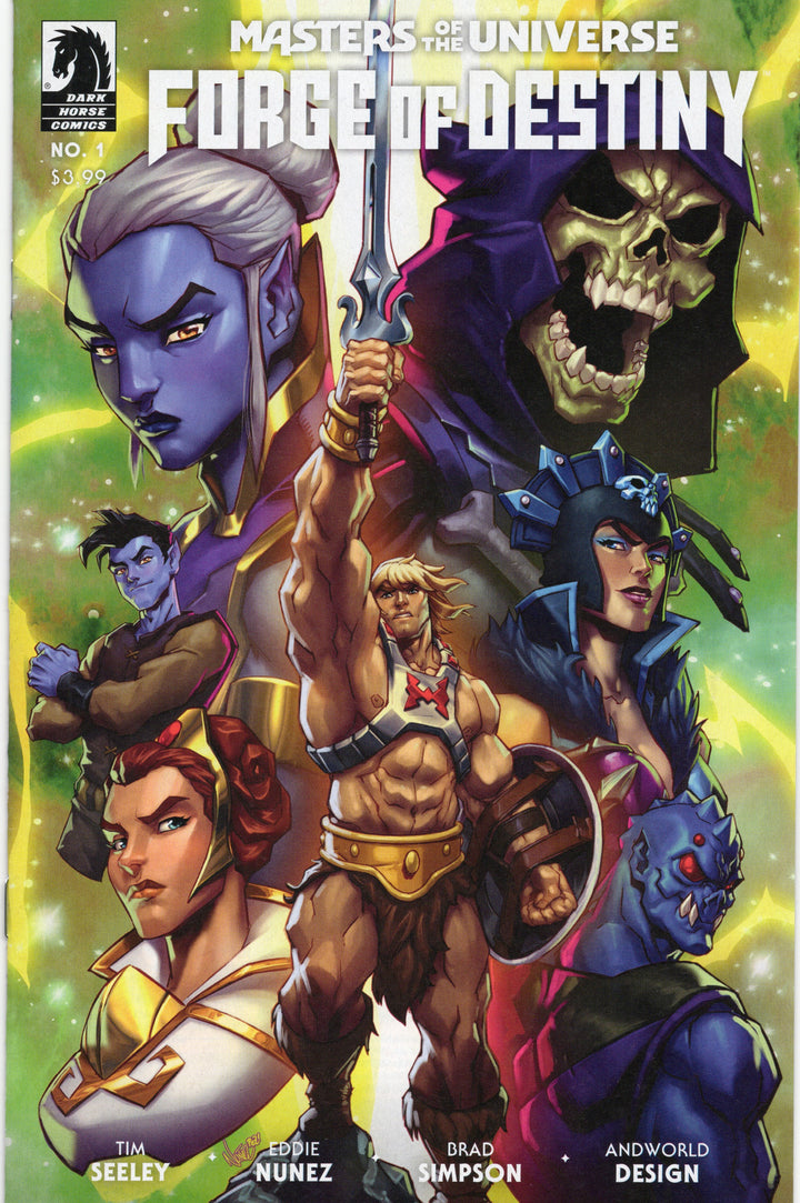 Masters of the Universe: Forge of Destiny #1-4 complete