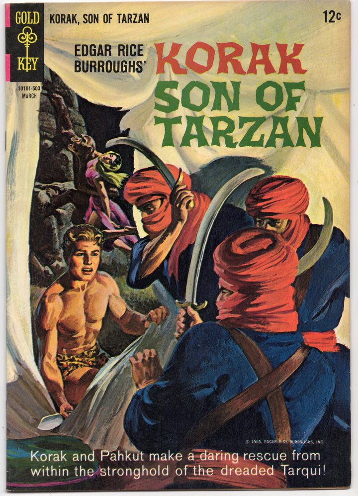 Korak Son of Tarzan #7 Very Clean