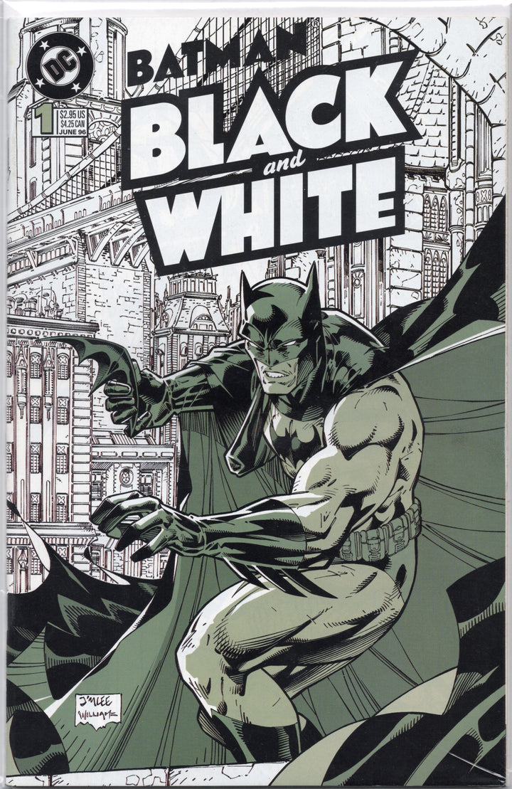 Batman Blank and White #1-4 Complete Jim Lee