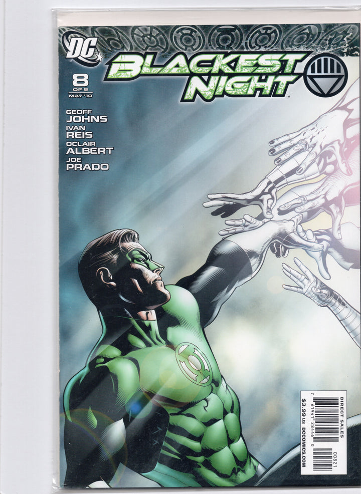 Blackest Night #1-8 Complete B Cover Set