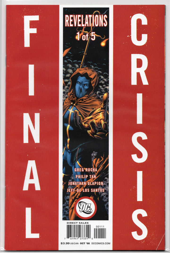 Final Crisis Revelations #1-5 Complete Set