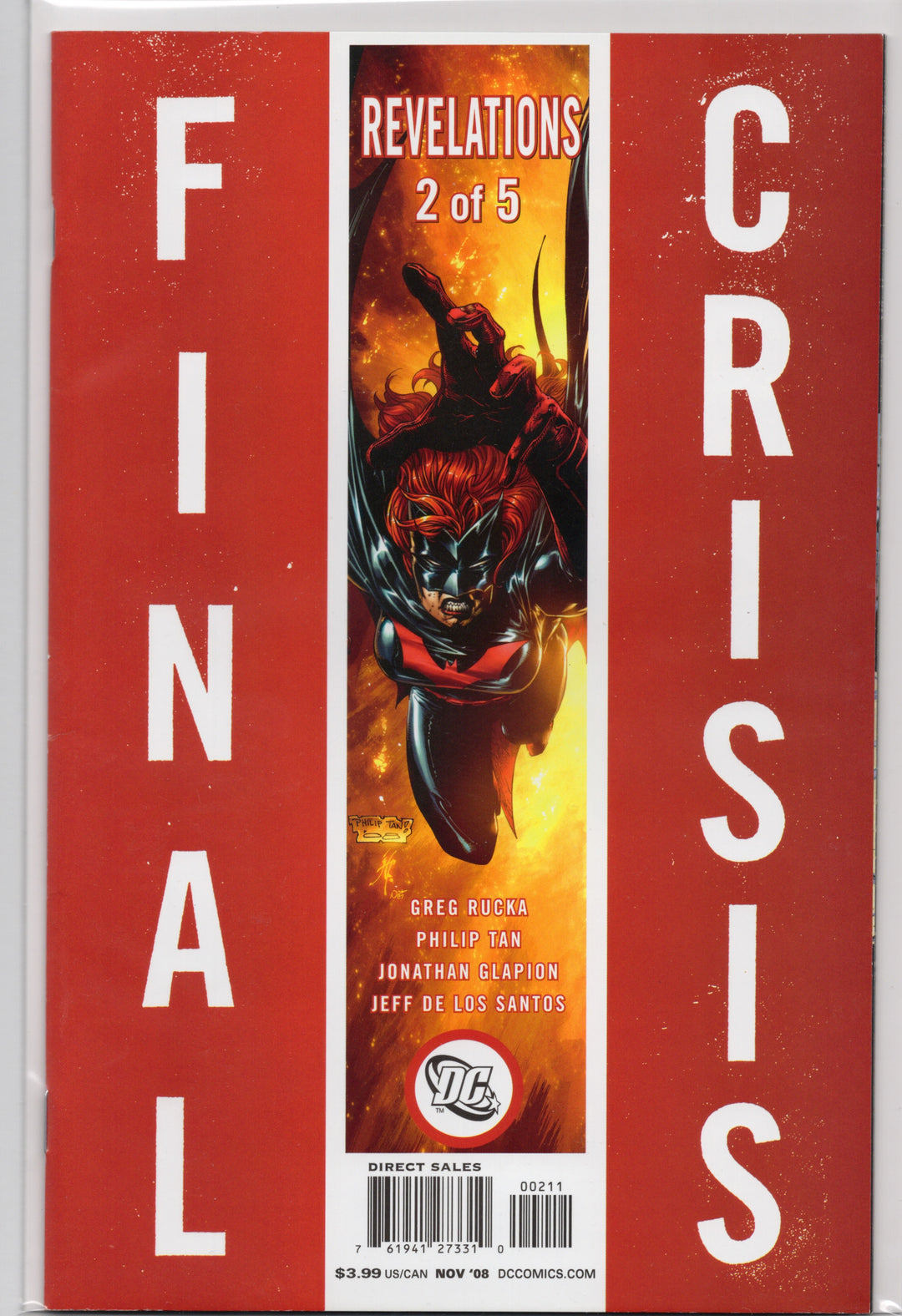 Final Crisis Revelations #1-5 Complete Set