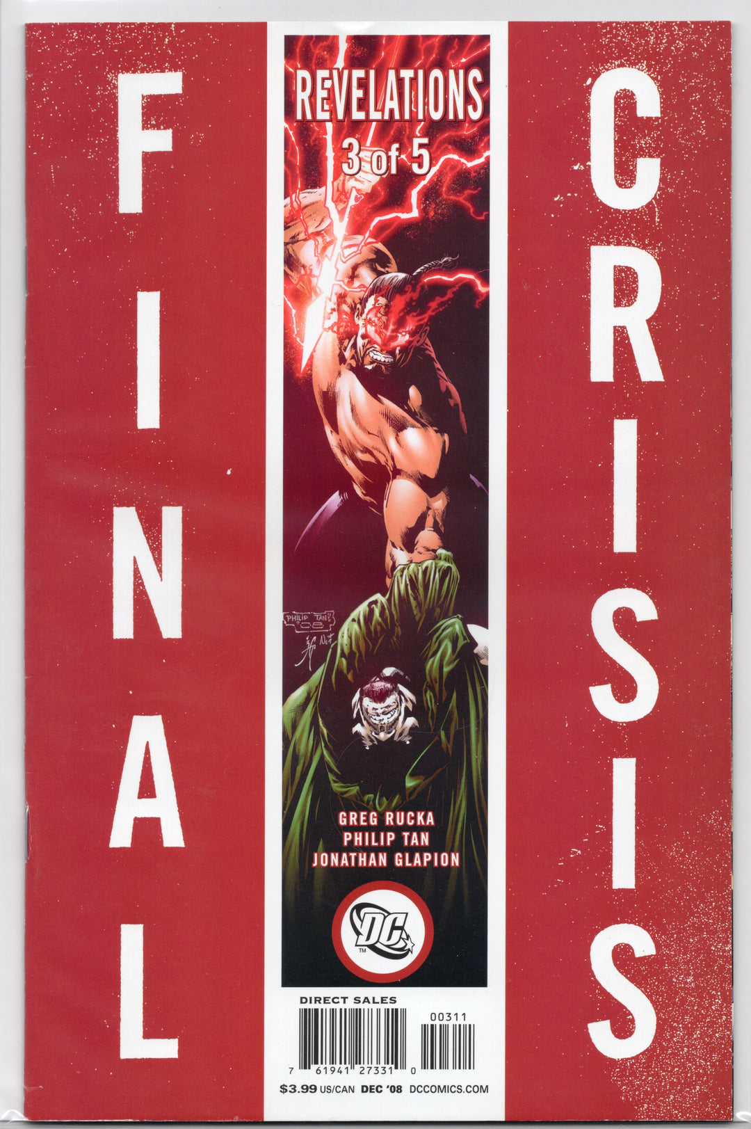 Final Crisis Revelations #1-5 Complete Set