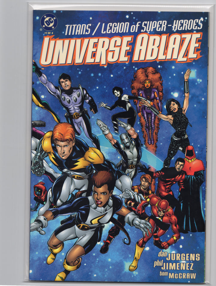 Universe Ablaze #1-4 Complete Set