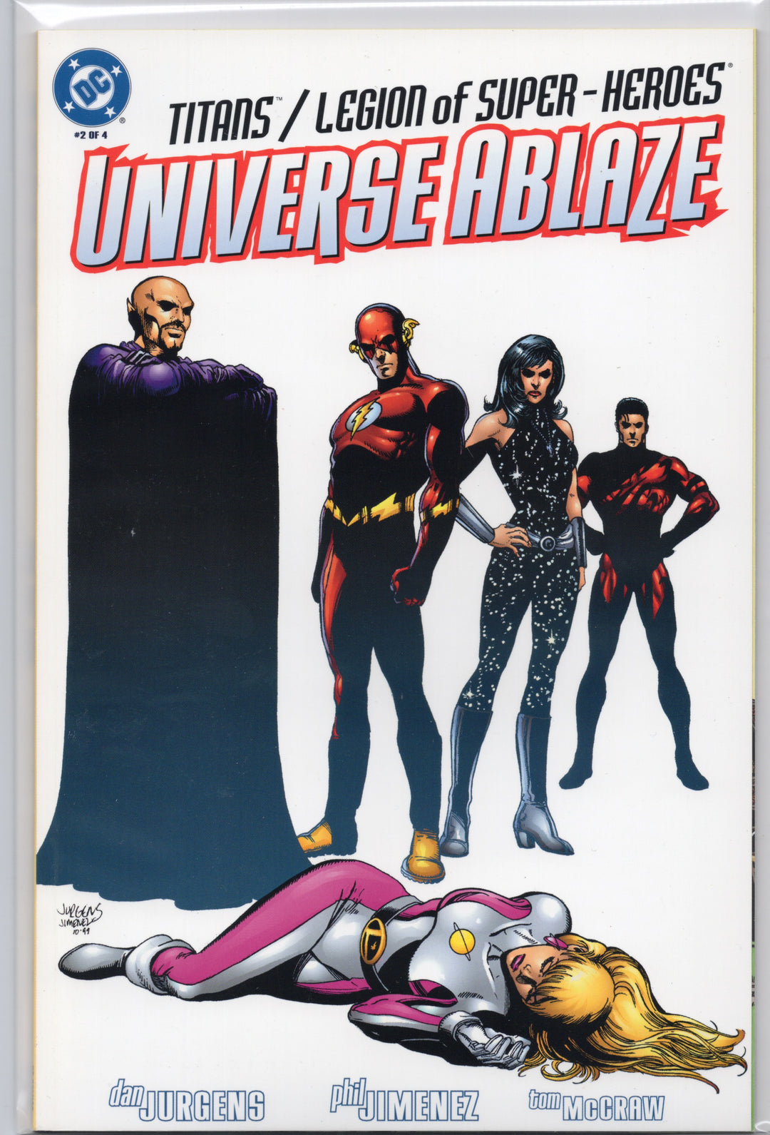 Universe Ablaze #1-4 Complete Set