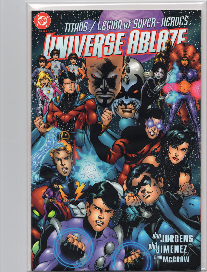 Universe Ablaze #1-4 Complete Set