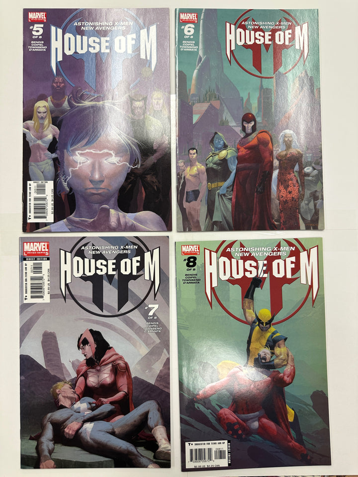 Astonishing X-Men New Avengers House of M 