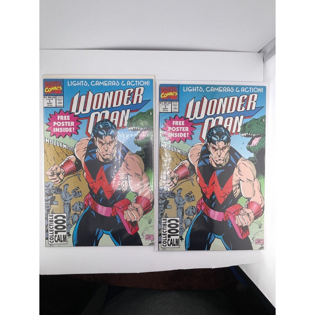 Wonder Man  #1-29 + 2 Annuals Complete Run 1991 + 1 shot + Marvel Premiere 55