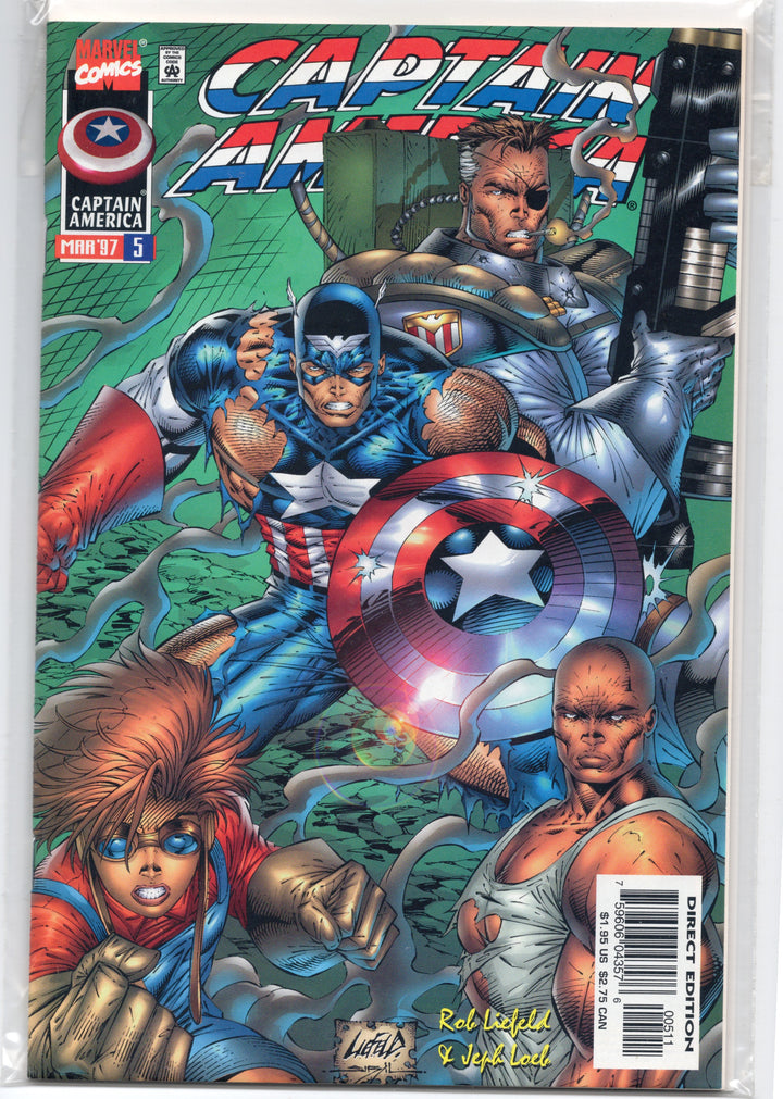 Captain America: Vol 2, #1 - 13 Complete Set, Liefeld & Loeb + #5 Variant