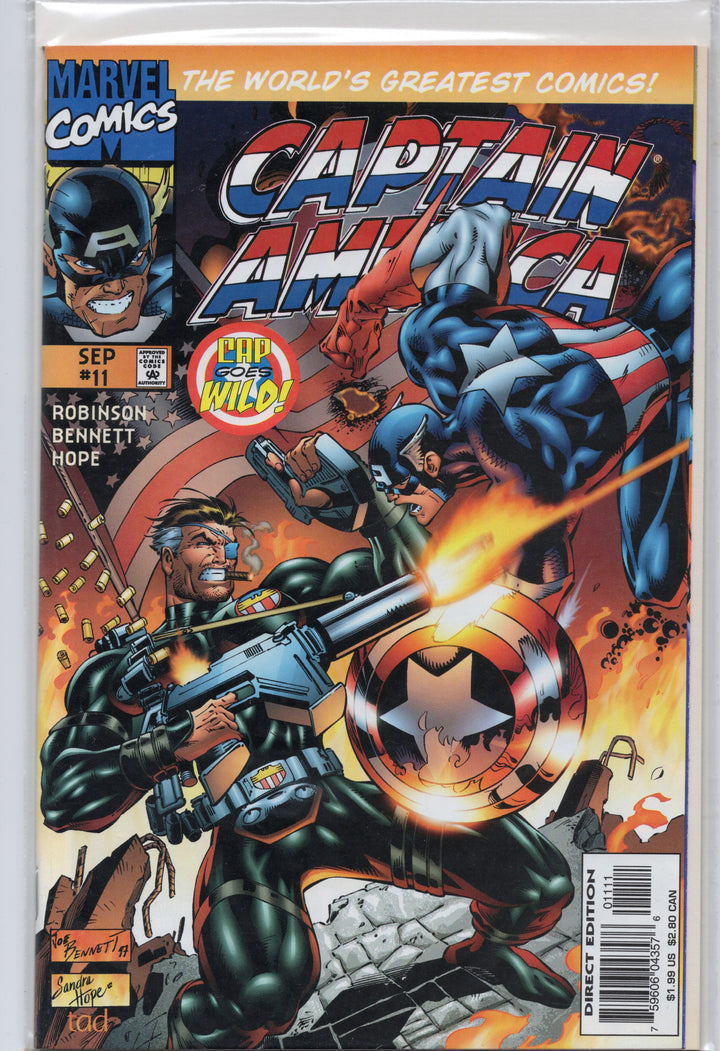 Captain America: Vol 2, #1 - 13 Complete Set, Liefeld & Loeb + #5 Variant