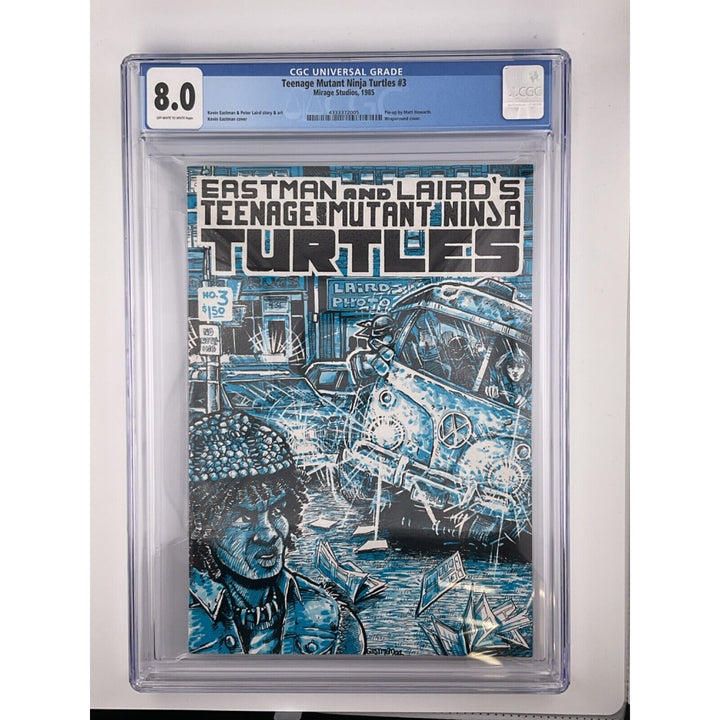 Teenage Mutant Ninja Turtles #3 CGC 8.0