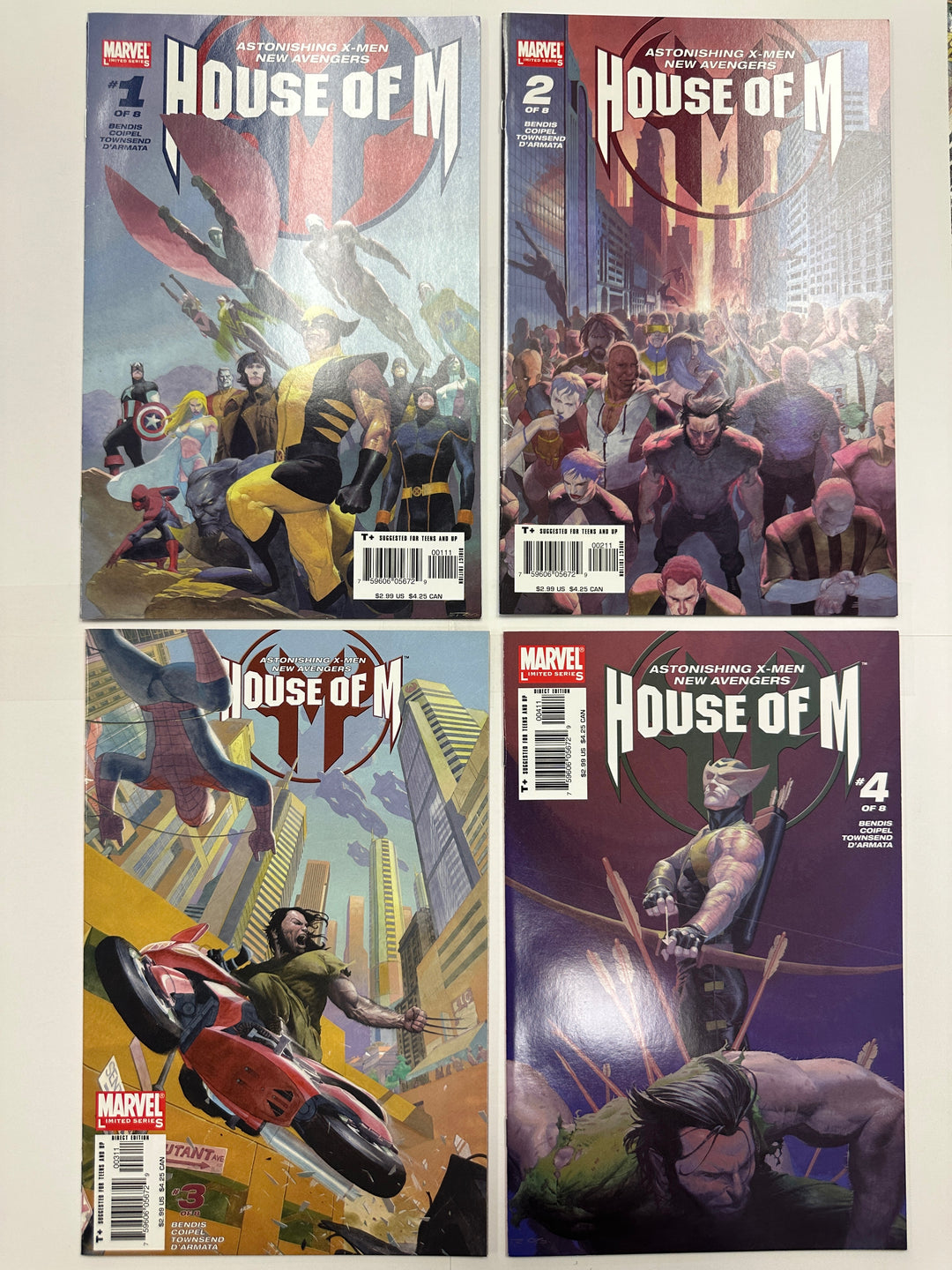 Astonishing X-Men New Avengers House of M 
