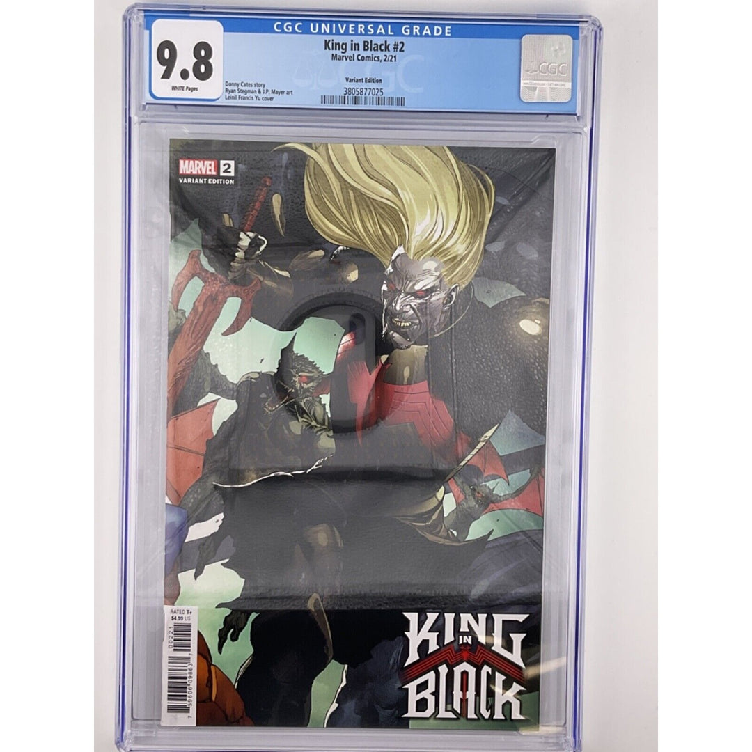King in Black #2 CGC 9.8 Variant Cover