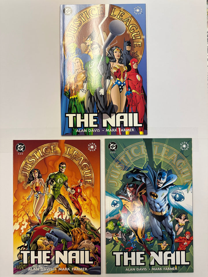 Justice League The Nail 1-3 And Another Nail 1-3 Complete