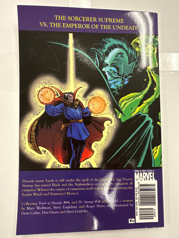 Doctor Strange Versus Dracula The Montesi Formula TBP Used